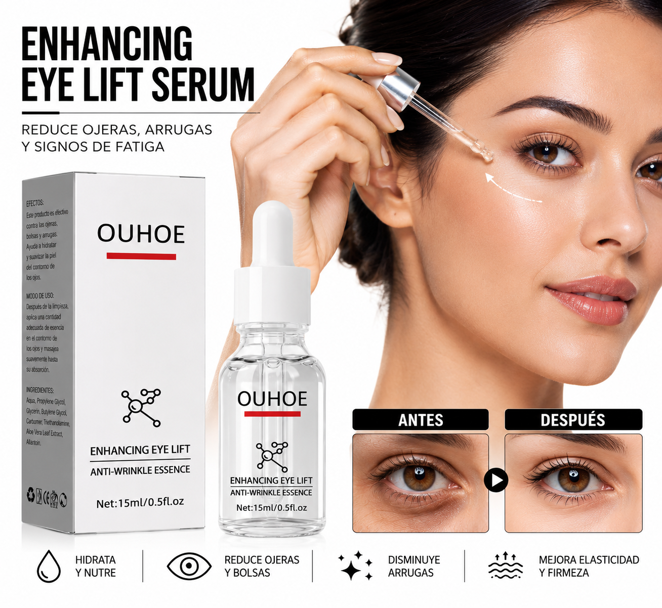 Serum quita Ojeras